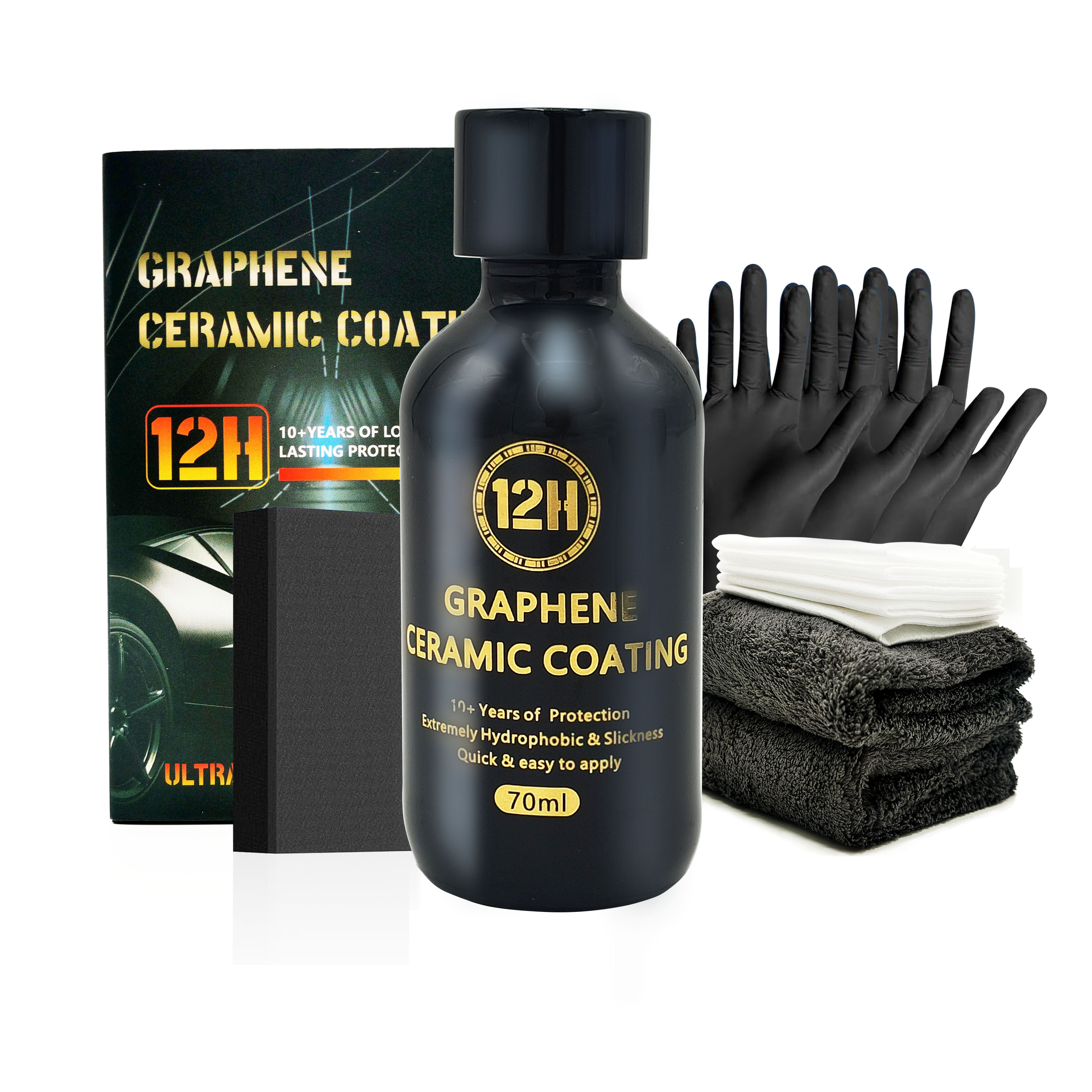  New brand DRONAR 12H Graphene Car Leather Conditioner (70ML)
