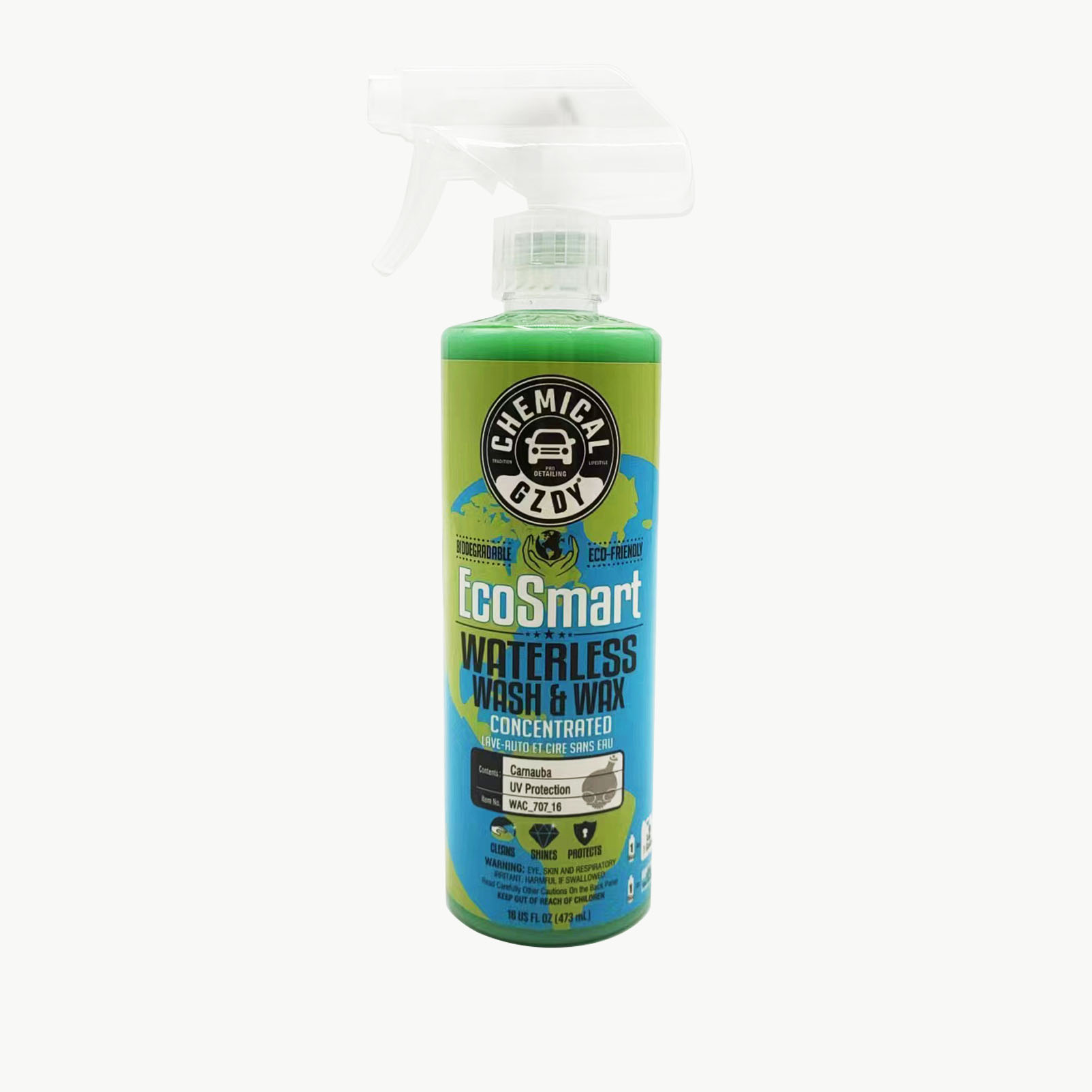 New brand  Eco Friendly Drought Buster Waterless Car Wash & Wax Kit