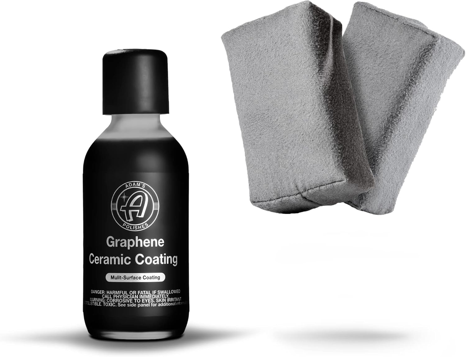 Adam's Polishes UV Graphene Ceramic Coating Bundle - 10H Ceramic Coating for Cars W/UV Glow Technology