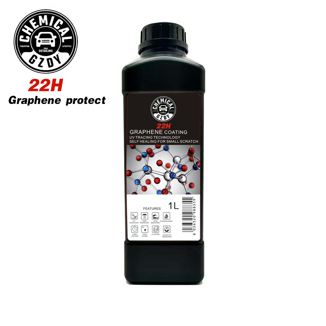 Graphene ceramic coating 22H,13years effect protect advance Self healing technology direct factory price UV track technology supply OEM brand Ready for ship