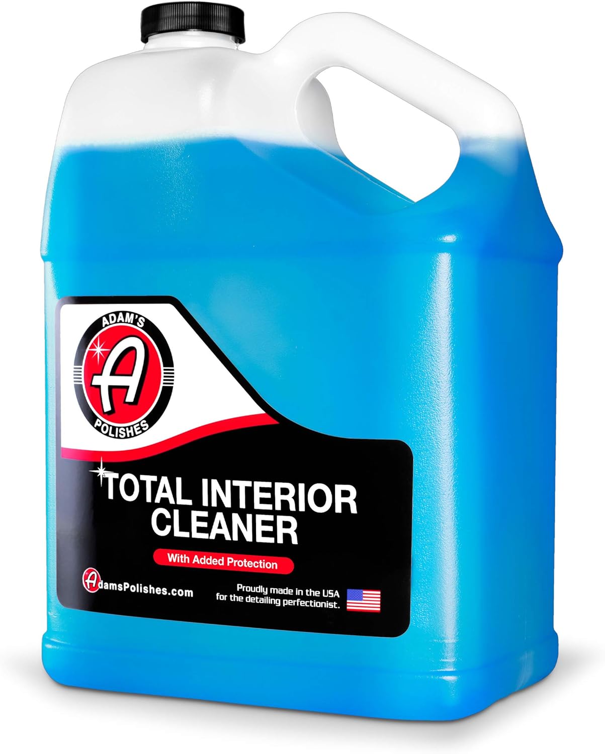 Adam's Polishes Total Interior Cleaner & Protectant (16oz), Ceramic Infused UV Protection, Anti-Static, OEM Finish