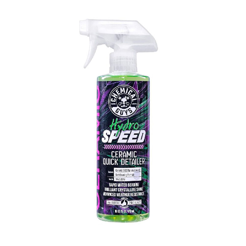  Chemical Guys HydroSpeed Ceramic Quick Detailer, Safe for Cars, Trucks, SUVs, Motorcycles, RVs & More, 16 fl oz